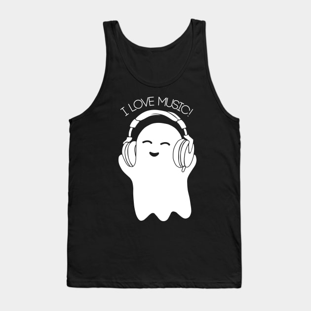 Ghost love music Tank Top by clingcling